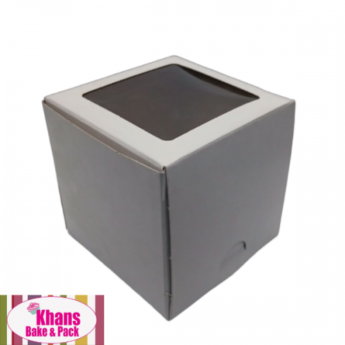 CUP CAKE BOX SINGLE WITH WINDOW 1'S CUP CAKE BOX SINGLE WITH WINDOW 1'S